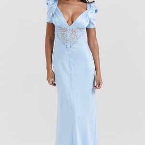 House of CB Light Blue Rafaela